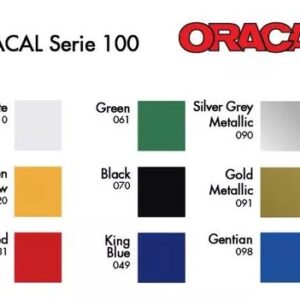 Vinilo Oracal Serie 100 Dorado 091 x 60 cm